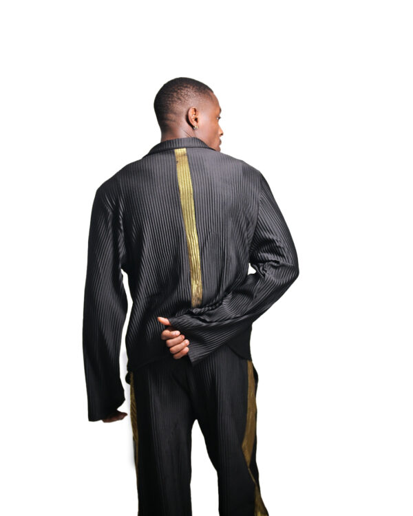 -TRUST PATHWAY PLEATED ZIPUP JACKET - Image 4